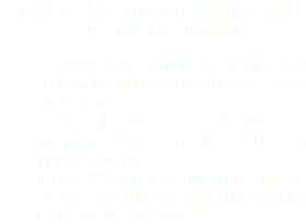 Asegura un ahorro y ponlo a trabajar para lograr las metas que te haz propuesto. Se ajusta a tu presupuesto, ya que a la contratación tú decides cuánto aportarás y por cuánto tiempo. Te ofrece atractivas opciones de rendimiento que puedes elegir de acuerdo a tus objetivos y perfil financiero. Te protege con un monto que tú eliges para en caso de faltar, tu familia cuente con el respaldo financiero que necesitan.